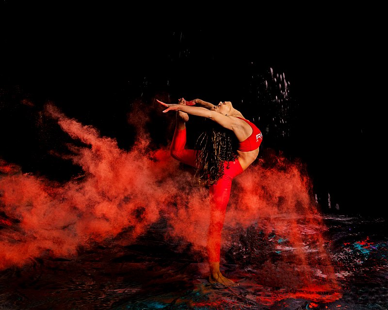 Color Powder Fire